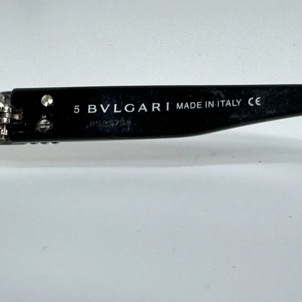 Bvlgari Sunglasses Frames Only‎ Black 829 501/11 56-17-125 H512
